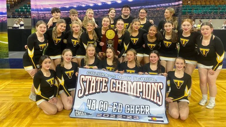 Tvhs Co-ed Cheer Team Wins State - Thompson School District News