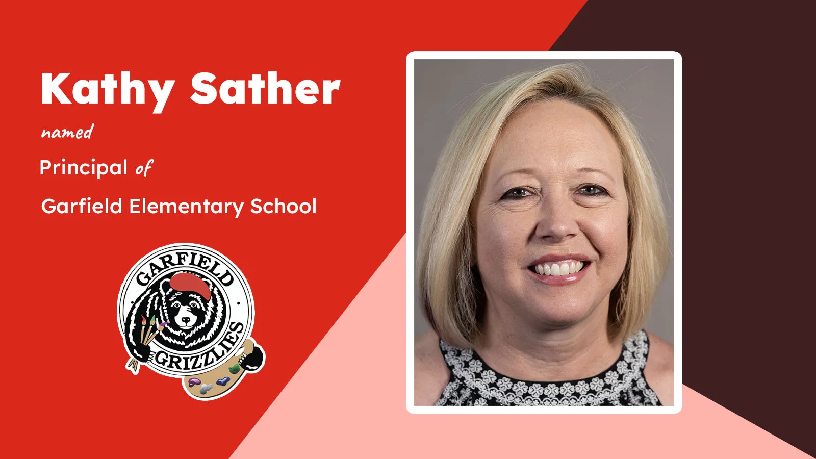 Kathy Sather Named Principal of Garfield Elementary School - Thompson ...