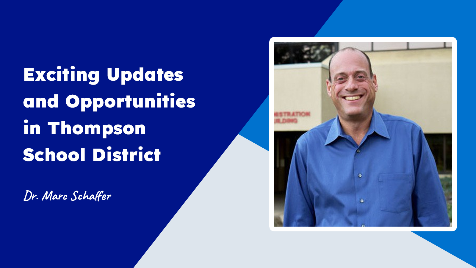 Exciting Updates and Opportunities in Thompson School District