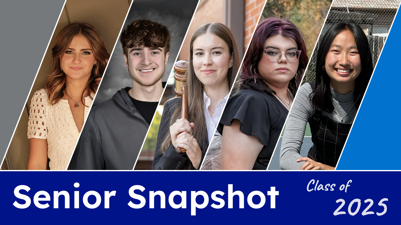 Senior Snapshot Class of 2025 banner graphic